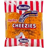 Hawkins Made with Real Cheddar Cheese Cheezies, Big Boy Triple Pack 420g, 14.8oz , Made in Canada