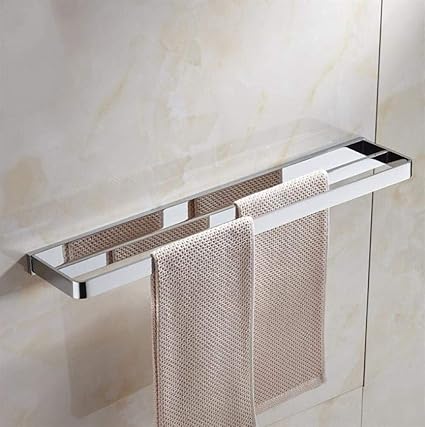WENWEN Barra de Toalla Toallero, Estante De Baño De Toalla ...