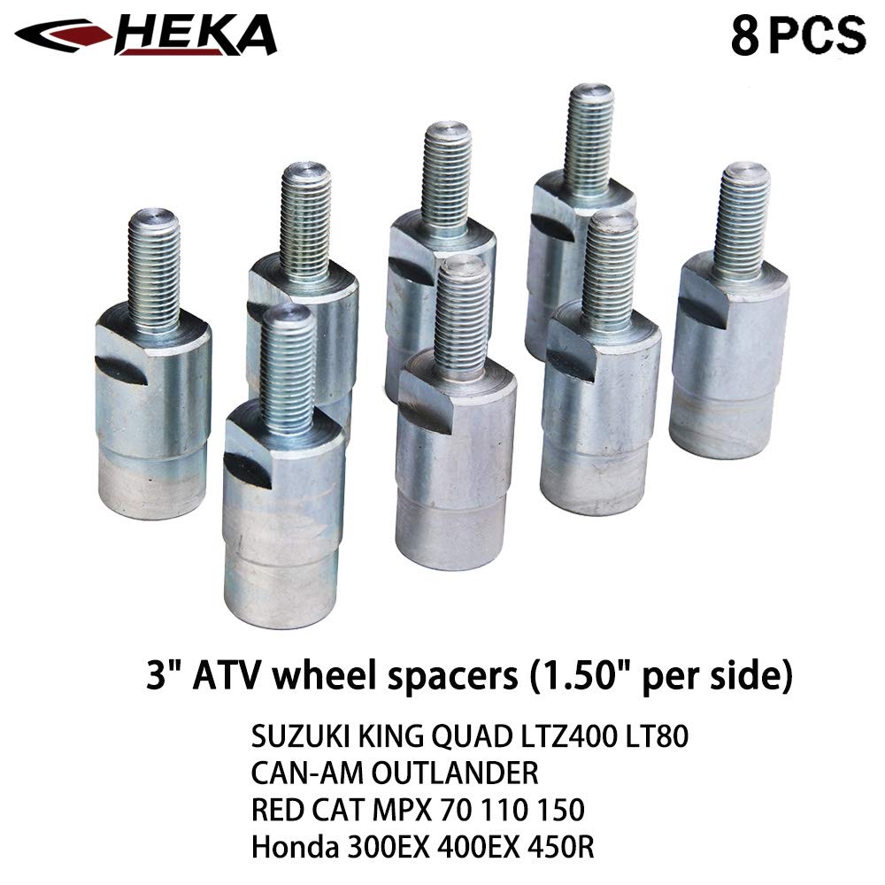 3" ATV Wheel SPACERS Fit Suzuki King Quad LTZ400 LT80/ CANAM Outlander