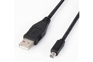 GONOLOWAY UC-E1 Replacement USB Cable Photo Transfer Data Sync Charging Cord Compatible with Digital Camera Coolpix 880, 885, 990, 995, 4300, 4500, 5000, 5400, 5700, 8400, 8700 and More (1.3M)
