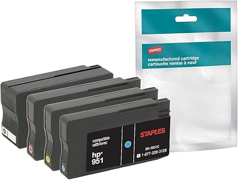 staples hp ink 950 and 951