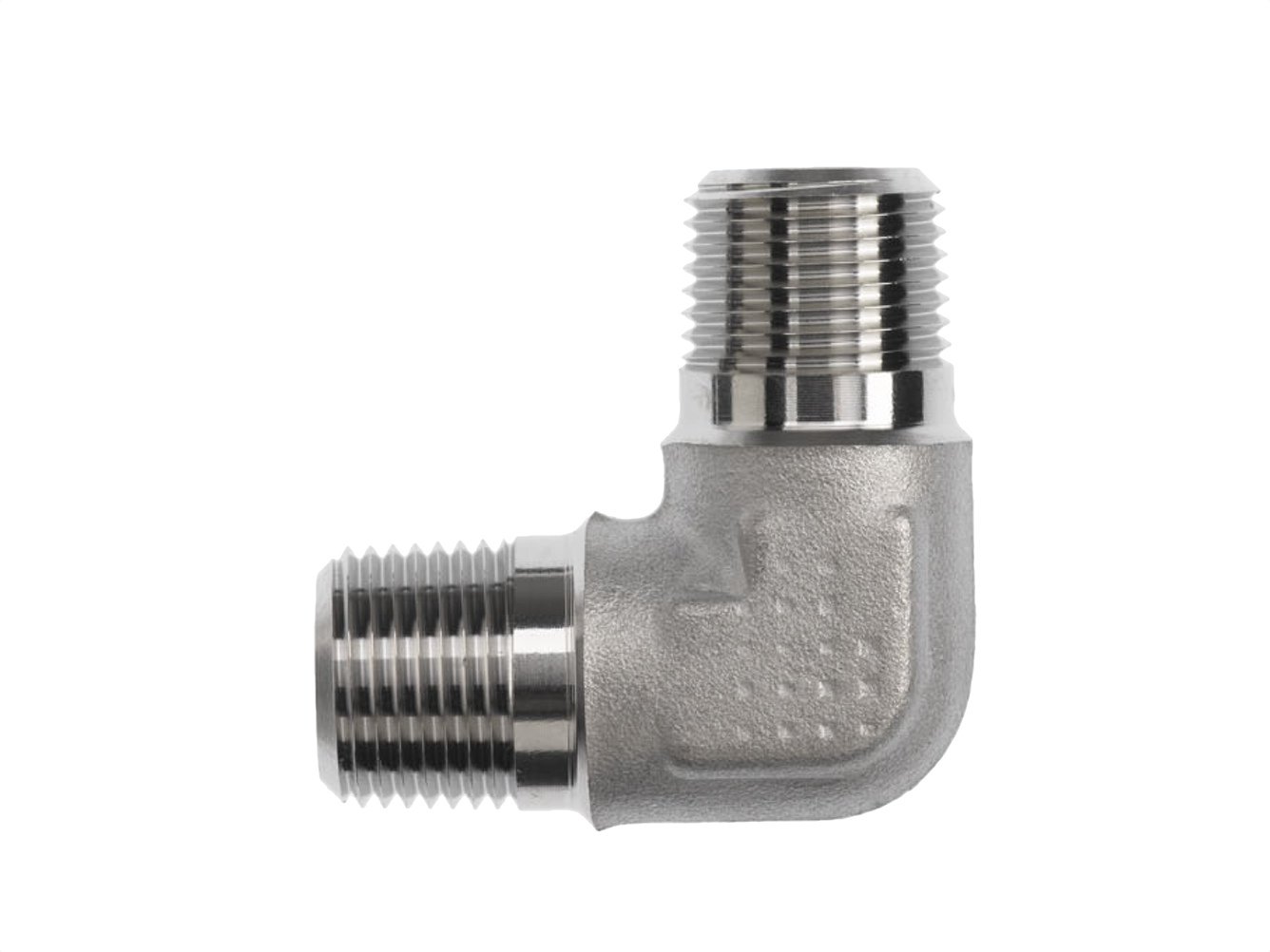 Brennan 55000404SS Stainless Steel Pipe Fitting, 90 Degree Elbow, 1/