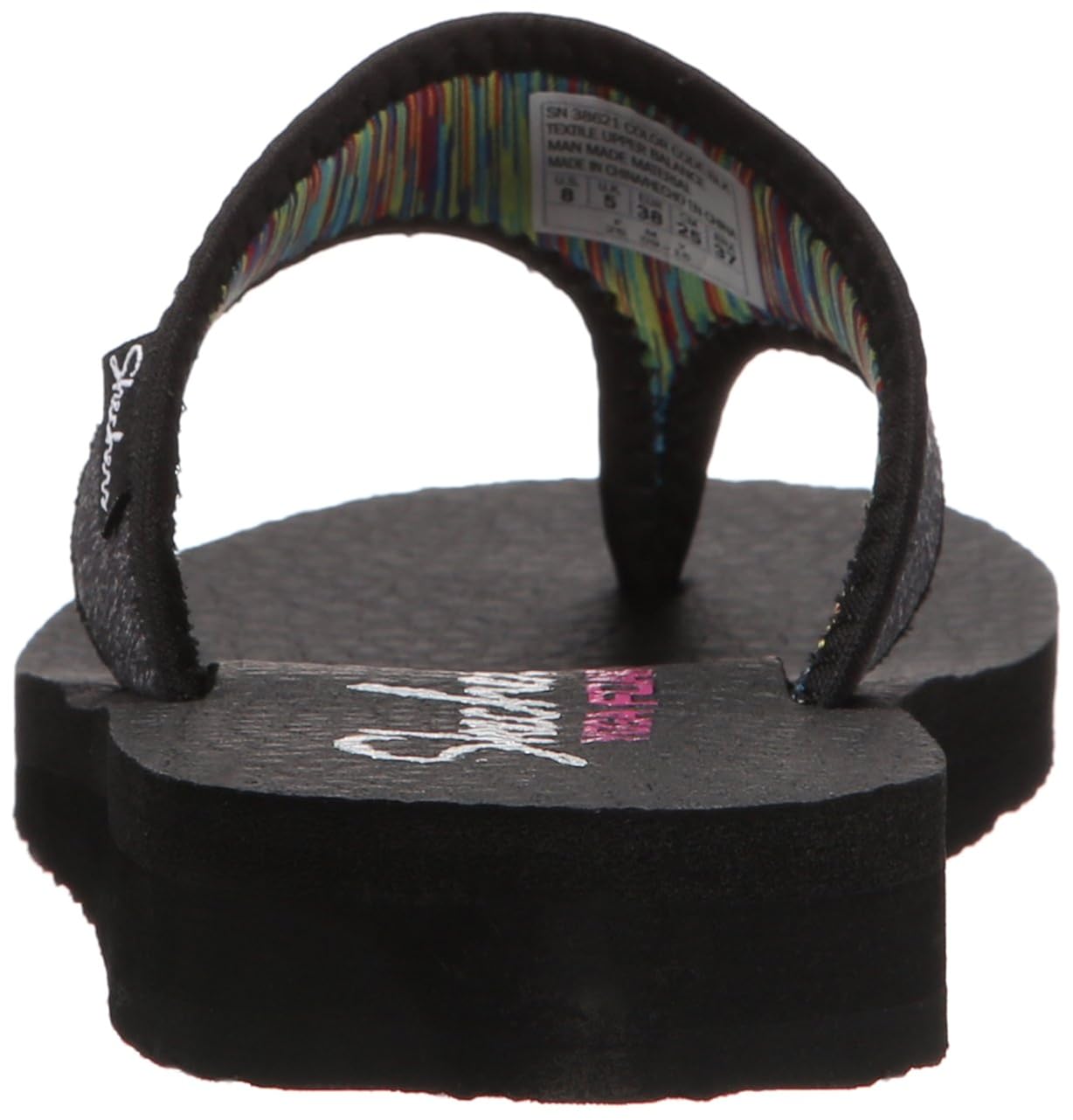 skechers women's cali meditation zen child flip-flop