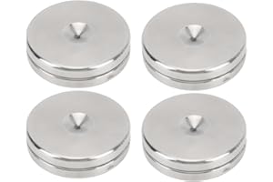 Sanpyl 4Pcs Speaker Isolation Feet, 38mm Diameter Shock Absorption Base Pads, Non Slip Vibration Dampener Floor Protector, fo