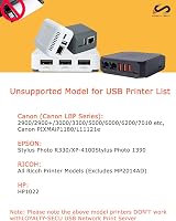 LOYALTY-SECU Wireless WiFi Print Server for USB 2.0 Printers - Network & Mobile view 3