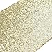 Sequin Table Runners Champagne Gold- 12 X 108 Inch Glitter Champagne Gold Table Runner-Champagne Gold Party Supplies Fabric Decorations for Wedding Birthday