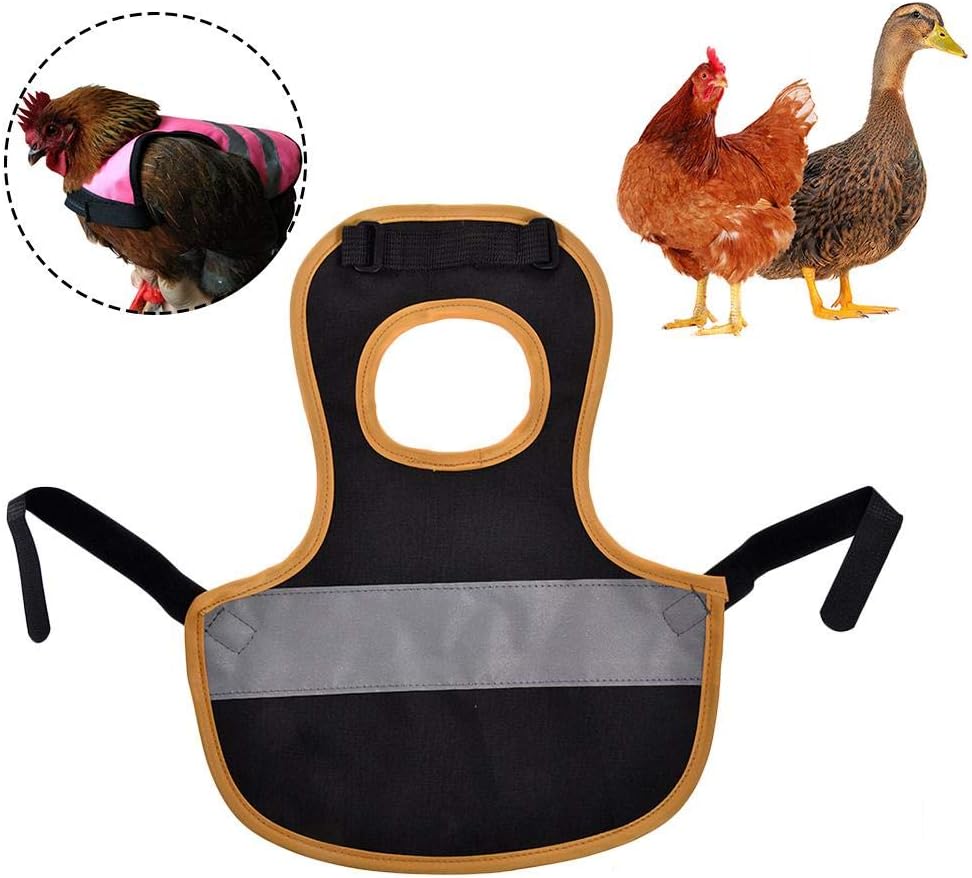 domiluoyoyo Pet Vest for Chicken Duck Apron Chicken Saddle Chicken