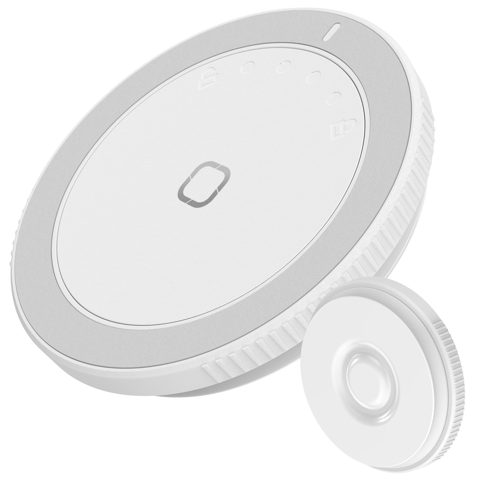 Magnetic Suction Cup Phone Mount for MagSafe Case,Upgraded Super Suction Octo Cup Buddy Sticky Grip for iPhone Removable Hand-Free Selfie/Video for TikTok/Instagram Influence Creator (White)