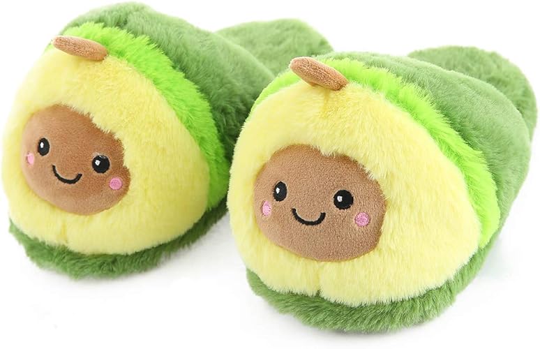 cute plush slippers
