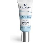 Plexaderm Night Time Collagen Serum - Overnight Skin Renewal Formula, 15mL | Overnight collagen serum that supports skin renewal while you sleep, for smoother, more youthful-looking skin. 15mL.