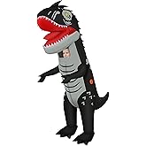 KMiKE Inflatable Dinosaur Costume for Kids Funny Halloween Costumes Fantasy Cosplay Blow up for Boys Girls Teens