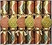 Entertaining with Caspari Imperial Ornaments Celebration Crackers with Luxury Embellishments, Box of 6
