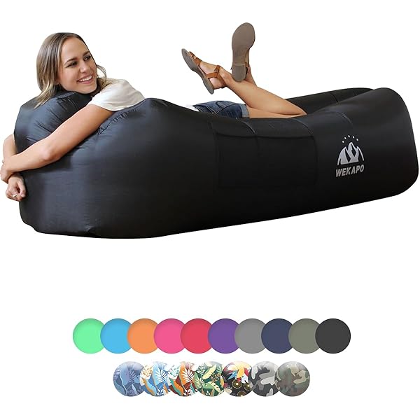 Lazy Days Hammock AlphaBeing Inflatable Lounger Air Sofa, Portable