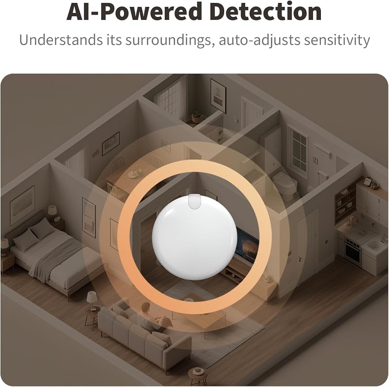 FP300 5-em-1 Sensor de Presença Sem Fios, Thread/Zigbee