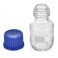 Kestun 10 Packs Reagent Media Storage Bottles, 50ml