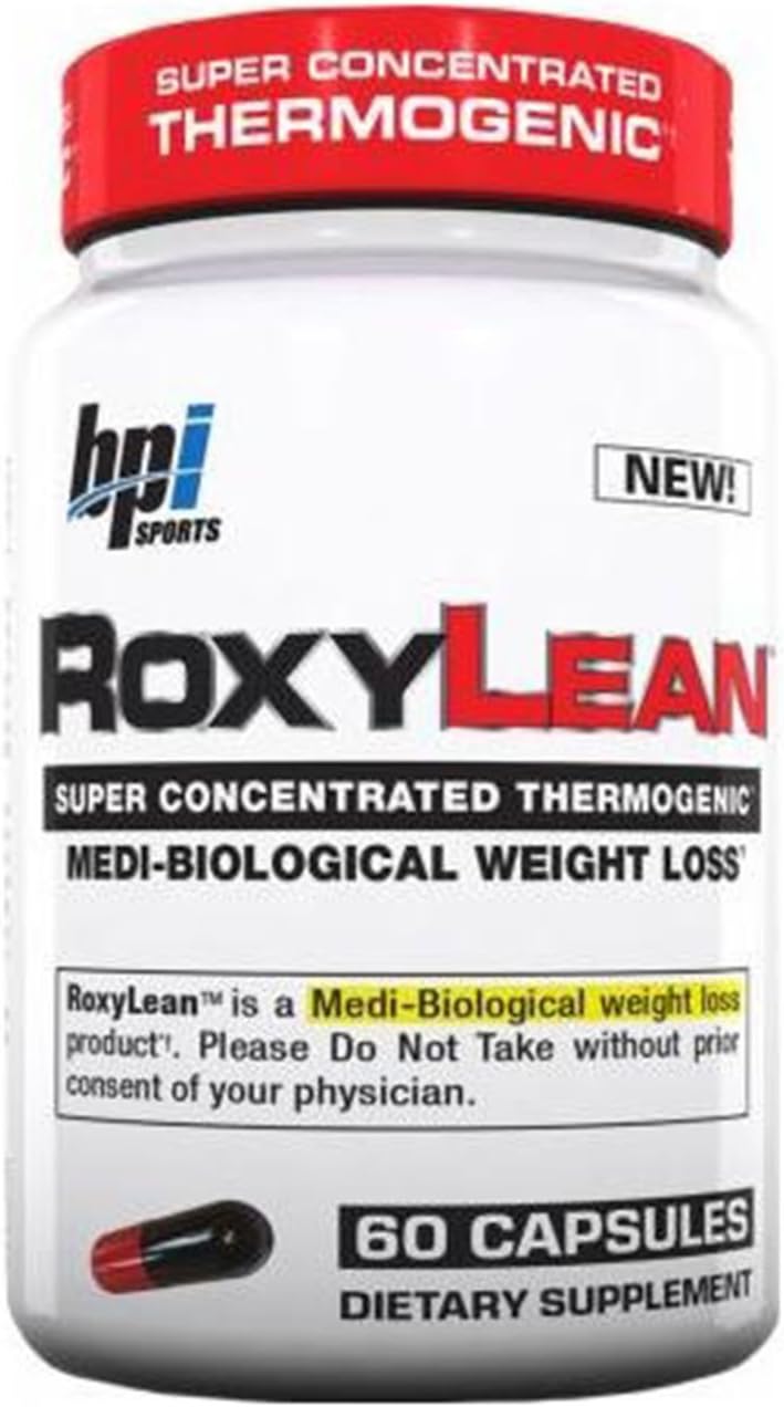 BPI Sports RoxyLean Super Concentrated Thermogenic, 60-Count