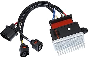 Partuto Radiator Engine Fan Control Unit 8K0959501H 8K0959501G for Audi A4 Base 2.0L 2009-2014 for Audi S5 3.0L 2010-2017 Car Radiator Cooling Fan Control Module