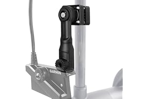 Aluminum Alloy Casting 0 Degree Pole Mount Compatible with Garmin LiveScope Plus LVS34, LVS62, LVS32, Lowrance Active Target2