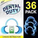 Dental Cheek Retractor -Variety Pack of 36- Small, Medium & Large Size Mouthpiece for Mouth Guard Challenge,Watch Ya Mouth, Speak Out Game & Teeth Whitening.Perfet for Adults & Kids.