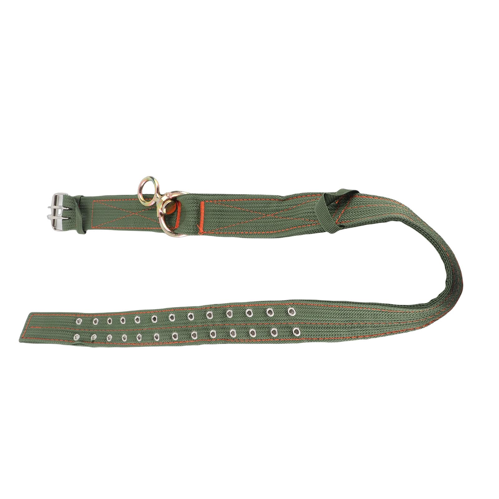Cow Collar,Adjustable 4 Layer Canvas Calf Collar Tie Cattle Collar Neck Strap with 2 Rows Metal Buckle for Horse Sheep Cattle(#2)