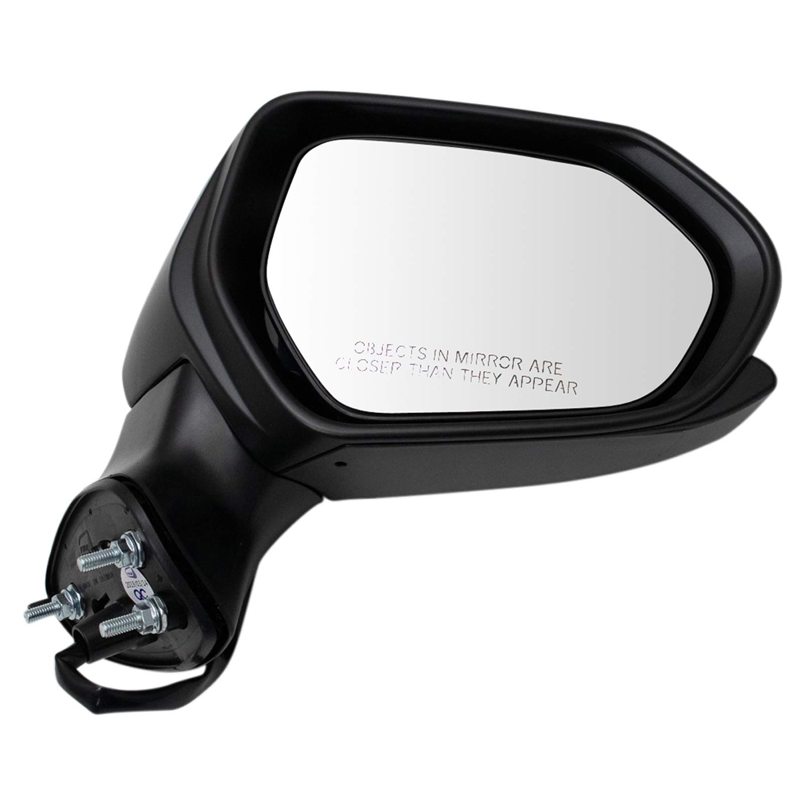 TRQ Right Mirror Passenger Side Compatible with 2018-2022 Toyota Camry TO1321366 TO1321382