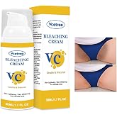 Vcetree Skin Bleaching Cream Skin Lightening for Body Intimate Areas, Private Parts, Underarm, Knees, Elbows, Inner Thigh, Bikini Area, Whitening Cream Dark Spot Remover For Intimate Areas (1.7FL OZ)