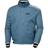 Helly-Hansen Salt Windbreaker Jacket for Men – Lightweight, Waterproof, Breathable Sportswear Jacket for Outdoor Activities, 601 Washed Navy - Large