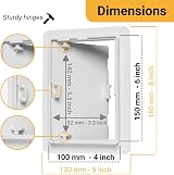 Proxinova Paintable Access Panel 100x150 mm High-Grade ABS view 2