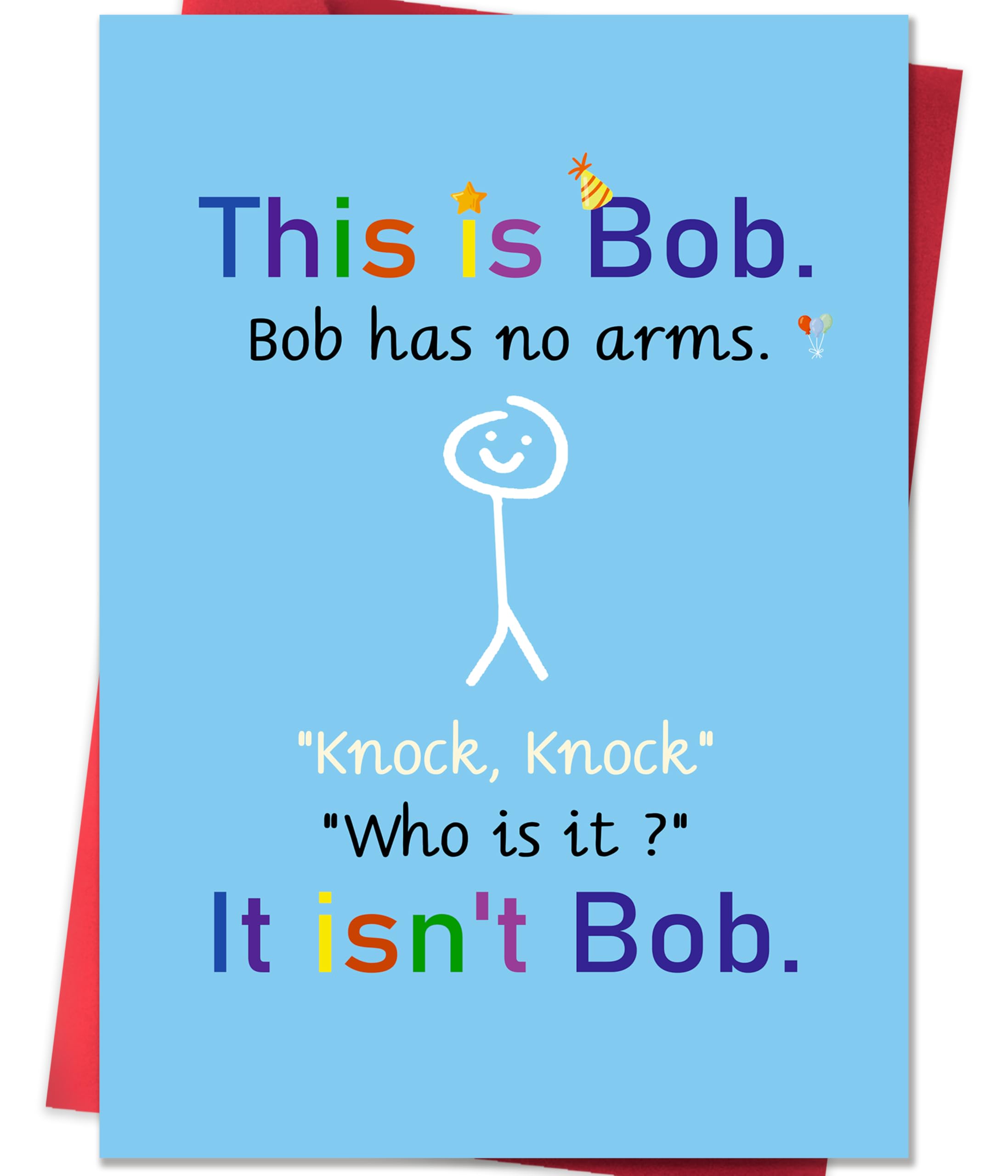 IDU Funny Birthday Cards for Men Women，Humorous