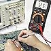 Digital Multimeter TRMS 6000 Counts, LED Intelligent Socket, Manul Ranging Measuring AC/DC Voltage, AC/DC Current, Resistance,Capacitance,Frequency/Duty, Diode test, Continuity test TACKLIFE DM05