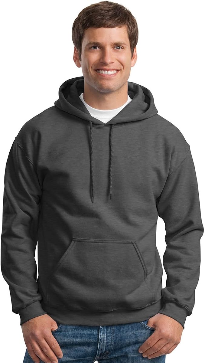 Gildan Heavy Blend Hooded Sweatshirt at  Men’s Clothing store
