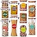 Nardo Visgo 150pcs Waterproof Labels for Bottles, Removable Round Write-on Kitchen Sticker Labels in 2 Sizes with 2 Markers for Storage Bins Food Containers Jam Canning Jar Lids and Home Organization