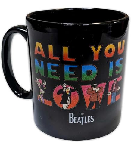 Amazon.com: Vandor The Beatles Yellow Submarine 18 Ounce Oval