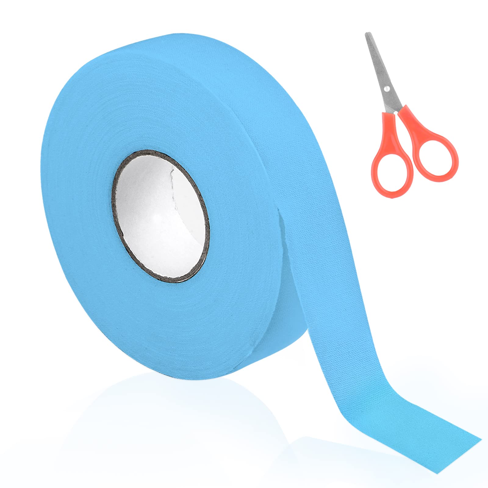 Weysoo Hockey Tape, 82 Ft Anti Slip Hockey Stick Tape, Self-Adehesive Grip Tape for Ice Hockey/Golf/Tennis/Squash/Badminton/Baseball (BLUE)