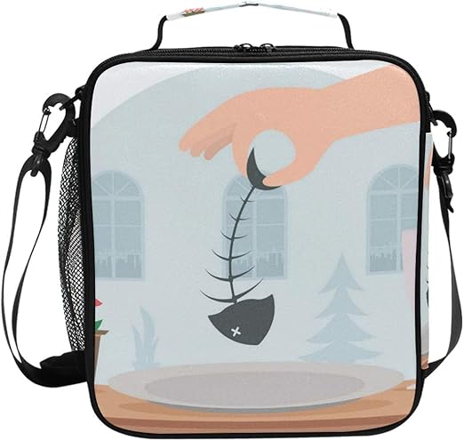 fish lunch bag