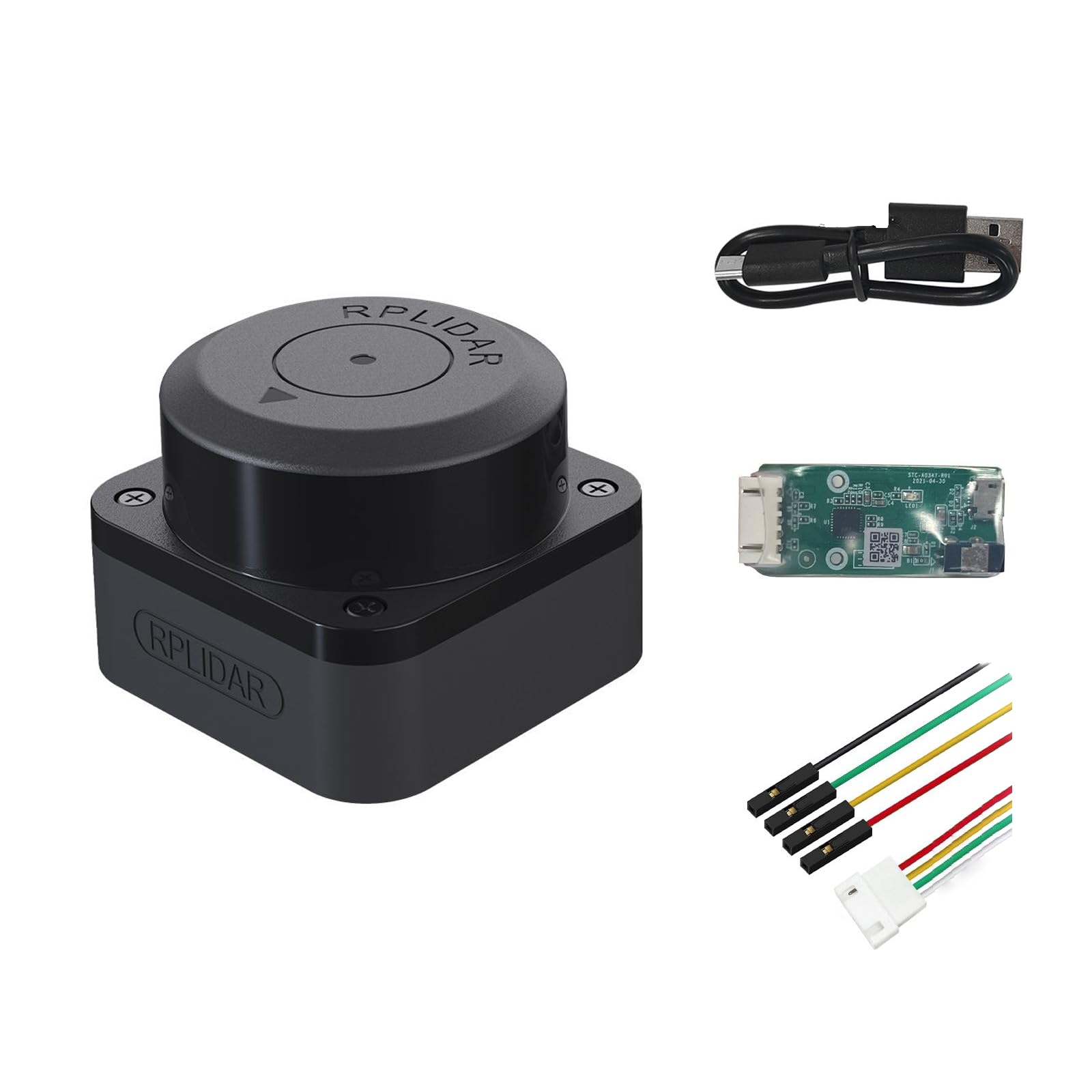 youyeetoo RPLIDAR DTOF Fusion C1 Laser Scanner 360° Lidar for Robots Positioning, Mapping, Navigation and Obstacle Avoidance