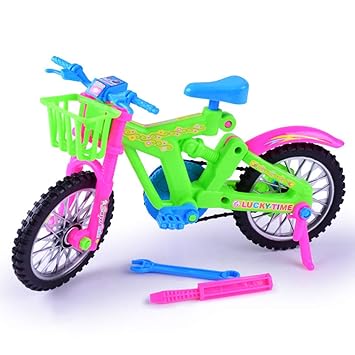 ellaroom Remarkable Classical Early Learning Education DIY Screw Nut Group Installed Removing The Motorcycle Kids Plastic Kids 3D Puzzle Toys to Kids Puzzles(None Bicycle(Bulk))