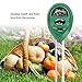Soil pH Meter 3-in-1 Soil Test Kit For Moisture,Light & pH,Great For Garden,Farm, Lawn,Plants,Herbs & Gardening Tools,Indoor & Outdoor Plant Care Soil Tester(No Battery needed)