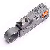 DEVMO Cable Stripper Coaxial Wire Coax Stripping Tool RG6 RG8 RG58 RG59 Universal