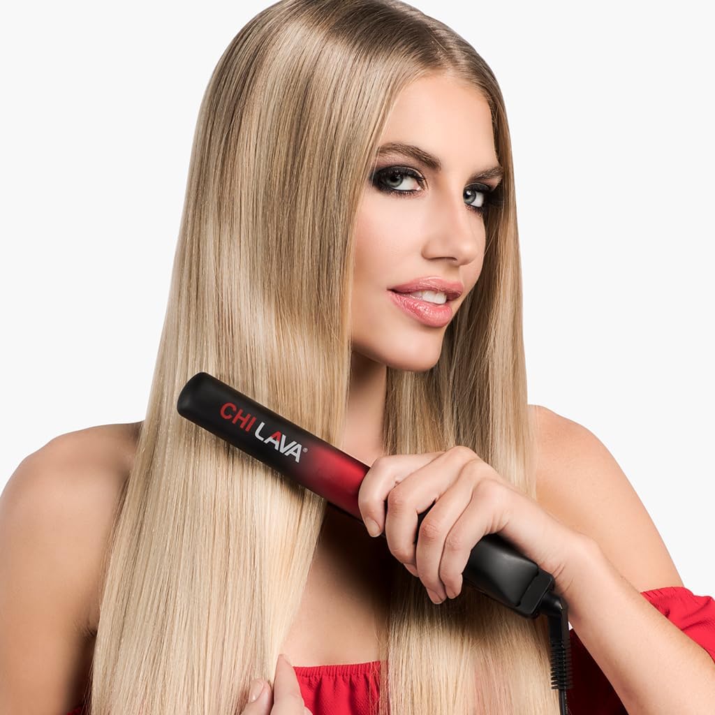 CHI Lava Ceramic Flat Iron, Hair Straightener for an Even & Smooth Finish