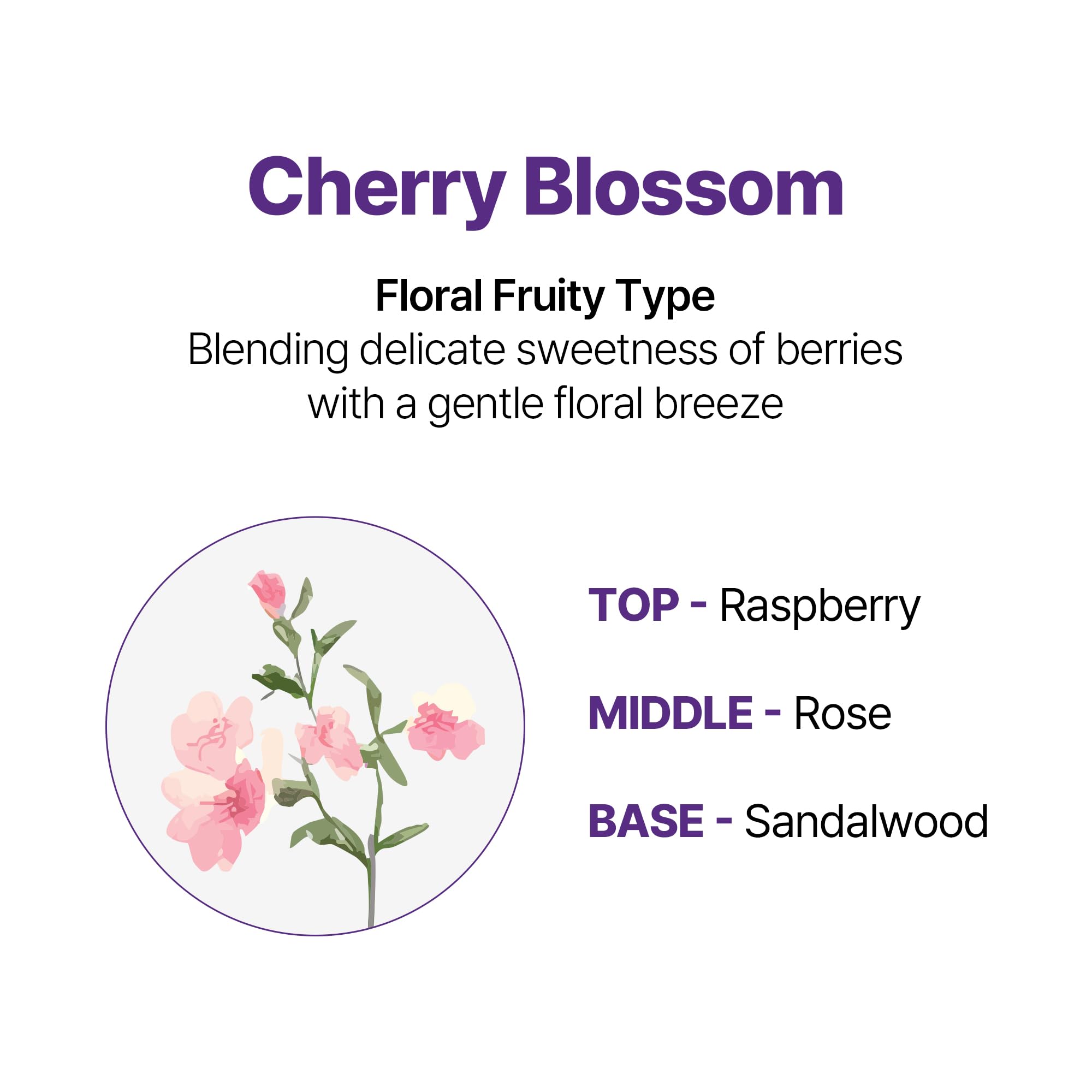 KUNDAL Korean Shampoo and Conditioner Set [Cherry Blossom] Salon-quality, Long Lasting Scent, Moisturizing, Sulfate-Free, Argan & Macadamia Oil, Korean Hair care, For all hair types, 16.9 fl oz each