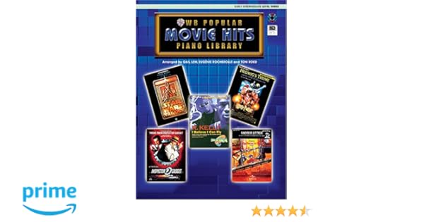 Popular piano library movie hits level 3 book cd general midi disk