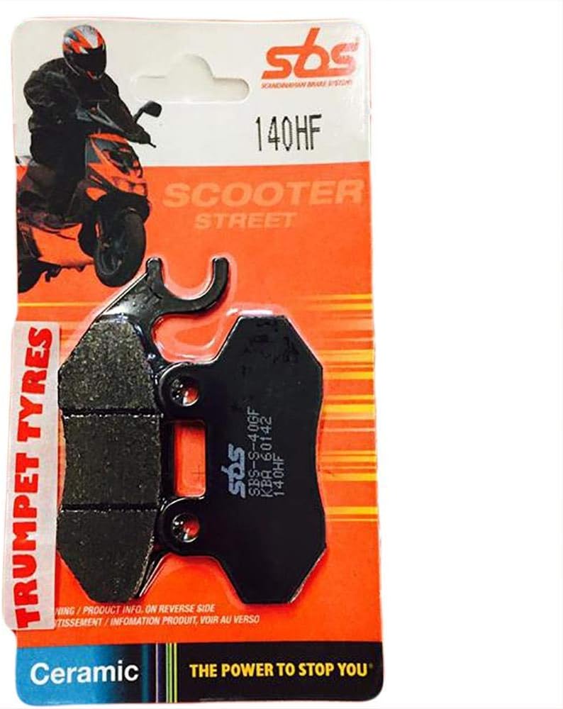 Sym Fiddle III 3 50 50cc 16 17 18 19 SBS Performance Front Ceramic Brake Pads Set Genuine OE Quality 140HF