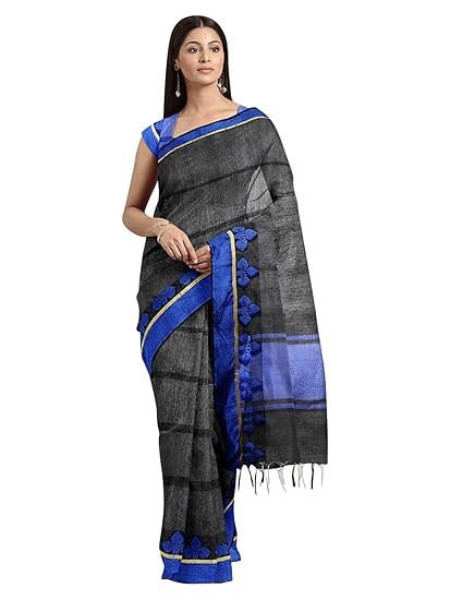 Banarasi Poly Silk Saree, with Un-stitched Blouse Piece - Powerloom made Traditional Banarasi Sari for Women by ART Retail