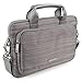 11~11.6 inch Laptop Tablet Case, Evecase Universal Fabric Neoprene Messenger Tote Shoulder Bag for Tablet 12.9inch and Chromebook up to 12 inch size, iPad, and more