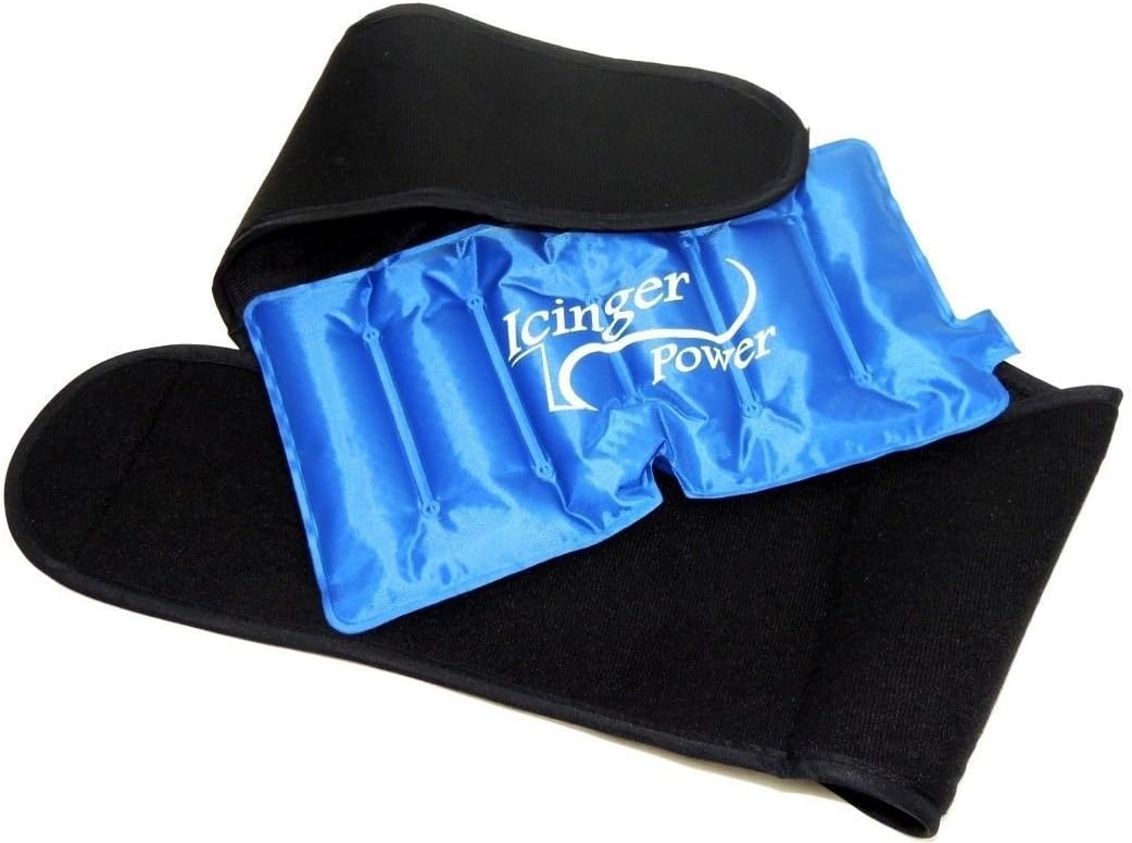 Burn Fat With Cold - Abdominal Cooling Belt Icinger Power 450G - Better Than Electric Belts