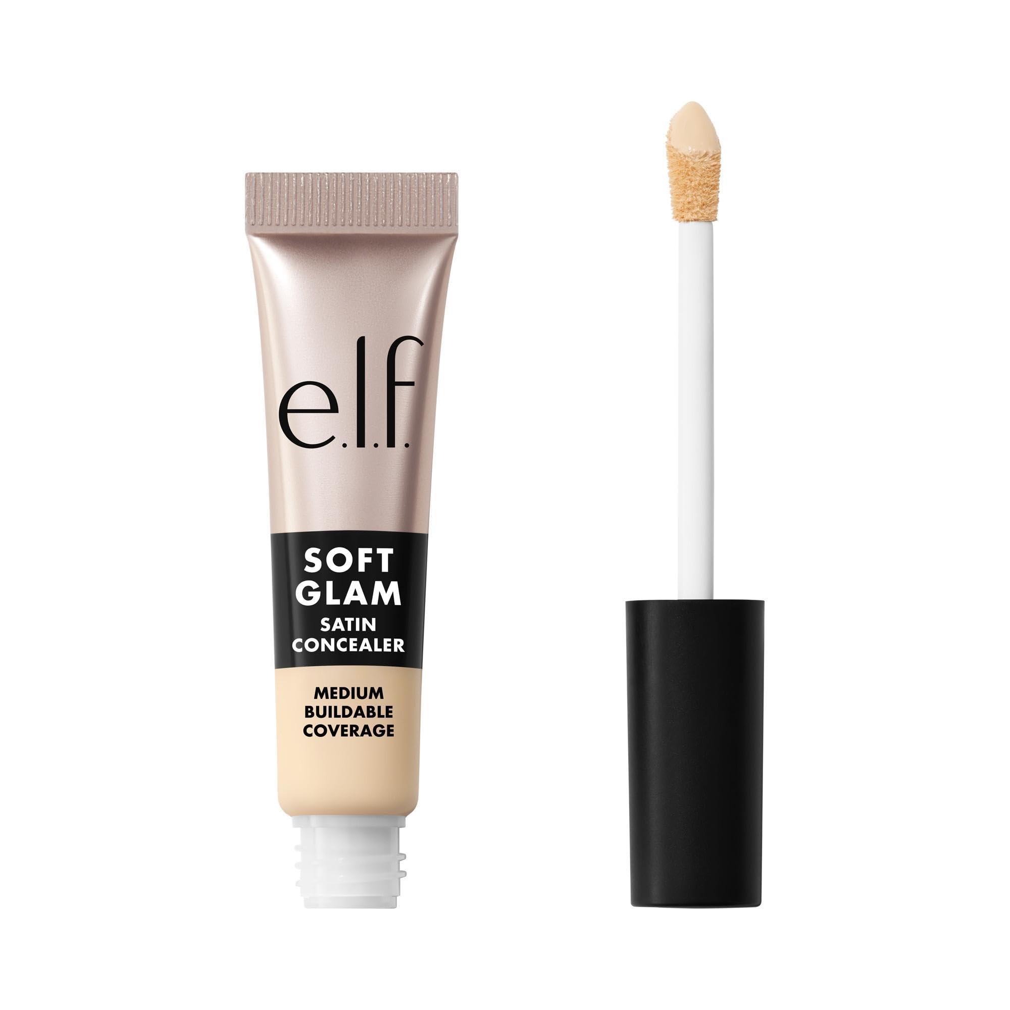 Photo 1 of *MINOR DAMAGE - USED*
e.l.f. Soft Glam Satin Concealer, Medium Coverage For Blemishes & Under-Eye, Crease-Resistant, Long Lasting, Vegan & Cruelty-Free, 11 Fair Neutral