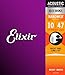 Elixir Strings Acoustic Guitar Strings, 12-String, Light NANOWEB Coating