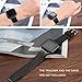 bayite Replacement Accessory Stainless Steel Frame for Fitbit Blaze Smart Watch Black