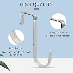 FYY Over The Door Hooks, 4 Pack Door Hangers Hooks